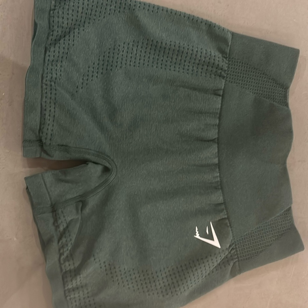 Green Gymshark shorts